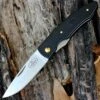 Fallkniven PCAU Lightweight folder Black Grilon Handle with Gold Plated Pivot