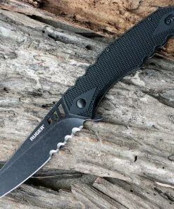 CRKT Ruger 1705K Follow-Through, 3.75 in. Reverse Tanto Black Serrated Blade, Matthew Lerch Design Linerlock Folding Knife