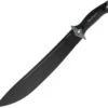 Kershaw Knives Kershaw 1076 Camp 14, 14" 65MN Powdercoated Fixed Blade, Rubber Overmold Handle
