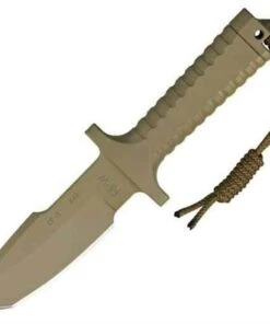RPW Survival Knives RPW X46 5" Tanto Tan, Plain Edge