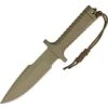 RPW Survival Knives RPW X46 6" Bowie Tan, Plain Edge