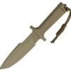 RPW Survival Knives RPW X46 6" Tanto Tan, Plain Edge