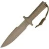 RPW Survival Knives RPW X46 7" Bowie Tan, Plain Edge