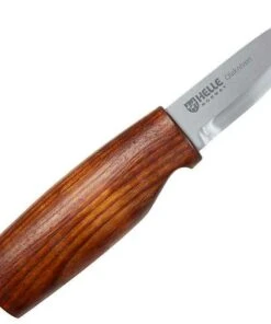 Helle Olakniven, Triple Laminated Stainless Steel, Birchwood Handles