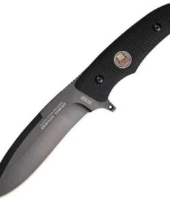 RUI Tactical Knives RUI Cuchillo Tactico Rui Negro, Fixed Blade, w/ Nylon Sheath