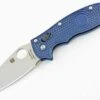 Spyderco Knives Spyderco C101PDBL2 Manix 2 Lightweight, 3.37" CPM S110V, Dark Blue FRN Handle