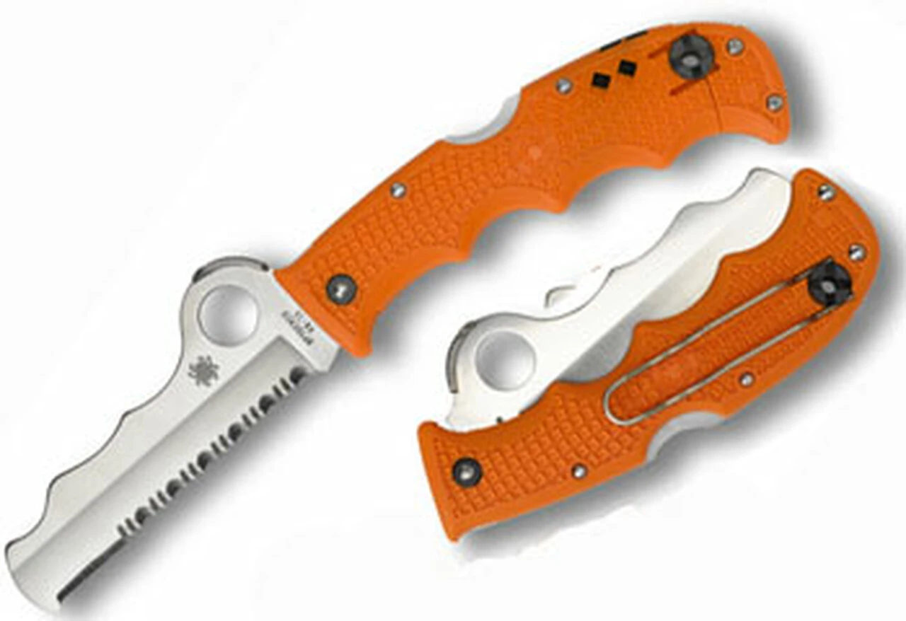 Spyderco Knives Spyderco C79PSOR Assit Lightweight, 3.687" VG-10 , Orange FRN Handle 1 Spyderco Knives Spyderco C79PSOR Assit Lightweight, 3.687" VG-10 , Orange FRN Handle