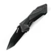 Schrade MAGIC, Black Tanto Blade, Spring Assisted, Plain Edge