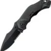 Schrade MAGIC, Clip Point Blade, Spring Assisted, Combo Edge
