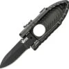 Schrade Viper 2, Black Bayonet Blade, Plain Edge