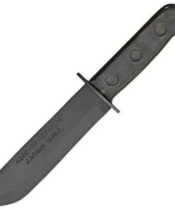 J. Adams Sheffield England J.A. Sheffield England M.O.D. Pattern Survival, Carbon Steel, Fiber Handle, Plain Edge