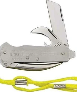 J. Adams Sheffield England J.A. Sheffield England Genuine British Army, All Stainless Construction