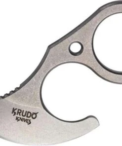 Krudo Nano, 2 3/8"" Curved blade, One Piece 9Cr13CoMoV stainless