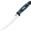 SOG Bladelight Fillet 6" Fixed Blade, 8Cr13MoV, Blue and Gray FRN Handle