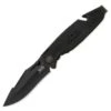 SOG Bootcamp Mini Folder, Black 8Cr13MoV, Black GRN Handle