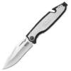 SOG Boot Camp Folder, Satin 8Cr13MoV, Black GRN/Aluminum Handle