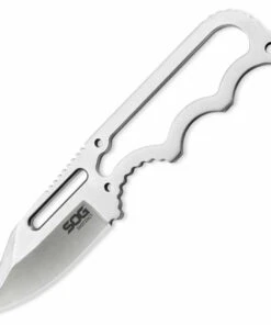 SOG Instinct, 2.3 in. 5CR15MOV Clip Point Blade, Plain Edge