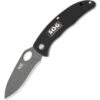 Sog SlipZilla, Hardcase Black Drop Point Blade, Plain Edge