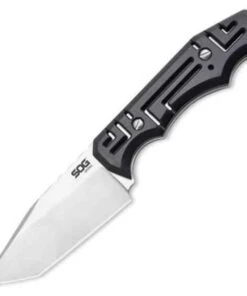 Sog Growl, Fixed Blade, Satin Tanto Blade, Plain Edge