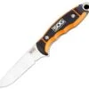 SOG Huntspoint Boning Shape Knife, AUS-8 stainless, Black and Orange Glass-Reinforced Nylon