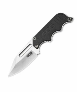 Sog Instinct, NB1012-CP, Satin Clip Point, G-10 Handle Fixed Blade 6"
