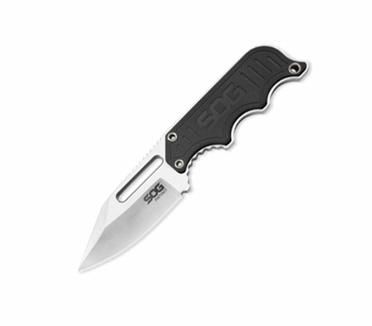 Sog Instinct, NB1012-CP, Satin Clip Point, G-10 Handle Fixed Blade 6" 1 Sog Instinct, NB1012-CP, Satin Clip Point, G-10 Handle Fixed Blade 6"