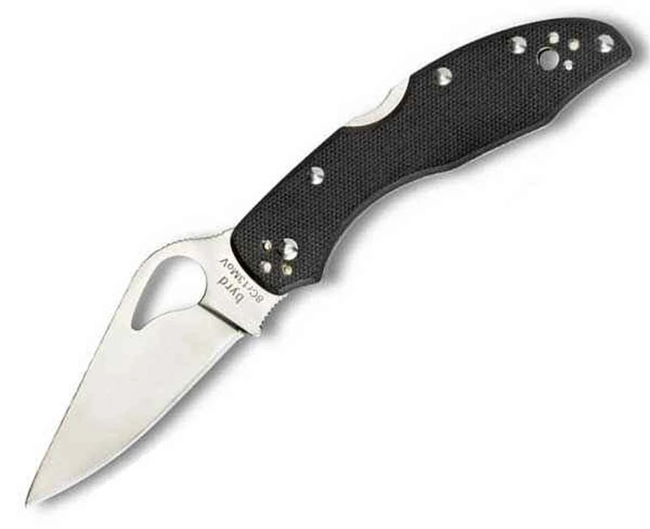Byrd Knives Byrd Meadowlark 2 BY04GP2, Black G-10 Handle, Full Flat Ground Plain Edge 1 Byrd Knives Byrd Meadowlark 2 BY04GP2, Black G-10 Handle, Full Flat Ground Plain Edge