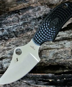 Spyderco Knives Spyderco ARK 4.98" Fixed Blade, FB35PBK, H-1 Blade Steel with Black FRN Handles
