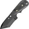 Shadow Tech Knives, Back-Up XL Tanto Knife, Fixed Blade Micarta (3.5" Plain)