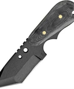 Shadow Tech Knives, Back-Up XL Tanto Knife, Fixed Blade Micarta (3.5" Plain)