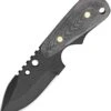 Shadow Tech Backup Clip,Fixed Blade, Micarta Handle, (3" Plain)