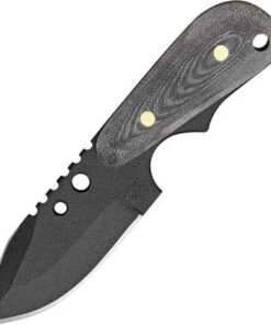 Shadow Tech Backup Clip,Fixed Blade, Micarta Handle, (3" Plain)