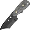 Shadow Tech Knives, Back-Up Knife, Fixed Blade w/Micarta & Wicked Grind (3" Plain)