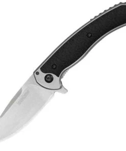 Kershaw Knives Kershaw 1086 Strobe, 3.3" 8Cr13MoV SS Stonewash, Plain Blade, GFN/K-Texture Handle