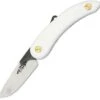 Svord Knives SVORD Peasant Knife, White Polypropylene Handle
