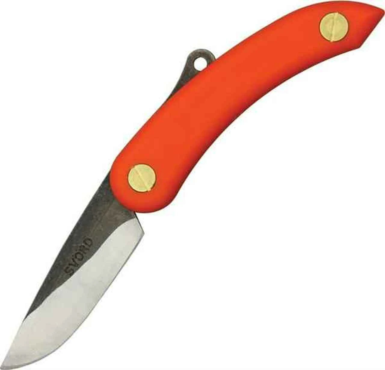 Svord Knives SVORD Mini Peasant Knife, Orange Polypropylene Handle 1 Svord Knives SVORD Mini Peasant Knife, Orange Polypropylene Handle