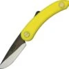Svord Knives SVORD Mini Peasant Knife, Yellow Polypropylene Handle