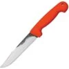 Svord Knives Svord SVKT Kiwi Trapper, 6.5" SS Plain Blade, Orange Rubber Handle