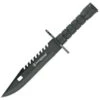 Smith and Wesson S&W Special Ops Bayonet, Black coated 7 3/4" stainless blade with sawback.