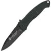 Smith and Wesson Smith & Wesson Large Black S.W.A.T. Assisted Linerlock, 4 7/8" closed. Plain Edge