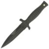 Smith and Wesson Smith & Wesson SWHRT9B H.R.T. Boot Knife, 4.87" SS Plain Blade, Black Rubberized Handle, Black Leather Sheath