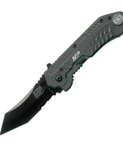 Smith and Wesson Smith & Wesson Military & Police MAGIC Assisted, 2.9" Black Combo, Scoop Back Tanto Blade