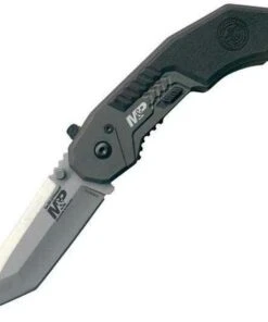 Smith and Wesson Smith & Wesson Military Police Magic Assisted Tanto, Plain Edge
