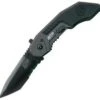 Smith and Wesson Smith & Wesson Military Police Magic Assisted Tanto, Black Blade, Combo Edge
