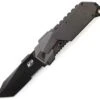 Smith and Wesson Smith & Wesson Military & Police M.A.G.I.C. Assisted Opening Knife, 3 1/2 in. Combo Tanto Blade Aluminum Handle