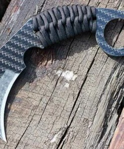 Schwartz Tactical Karambit SWZ05, Carbon Fiber/Titanium