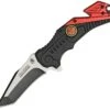 Tac Force Rescue Fire Dept A/O, Stainless Blade, Aluminum Handles