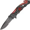 Tac Force A/O Speedster FD Service, Stainless Blade, Black Composite Handles