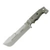Tops M4X Punisher, Black Micarta Handle, Gray Blade