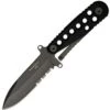 Timberline Tactical ECS. 8 1/8", Spear Point Blade, Black Zytel Handles, ComboEdge